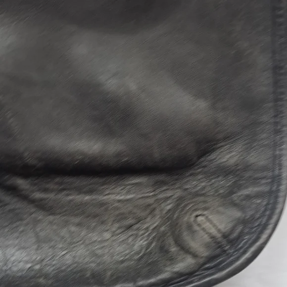 Coach Black Leather Logo Tag Accessory - Picture 8 of 10